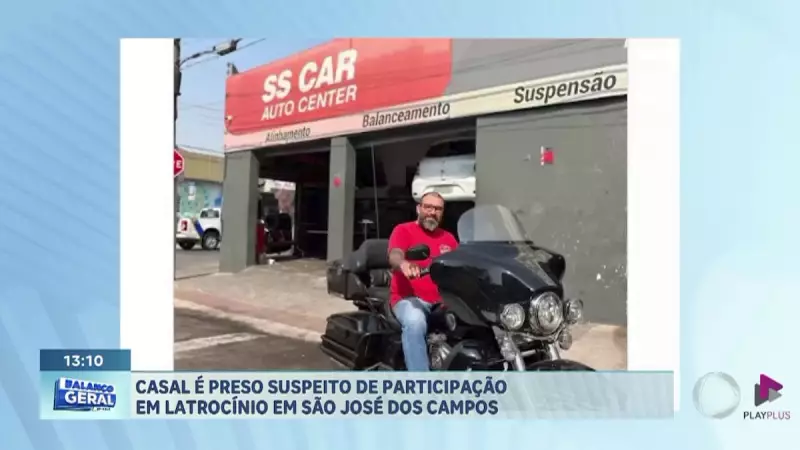 Casal é preso em São José dos Campos por suspeita de envolvimento em latrocínio