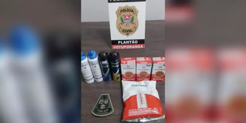 Casal é preso em Votuporanga por furtar mercadorias e revender em padaria