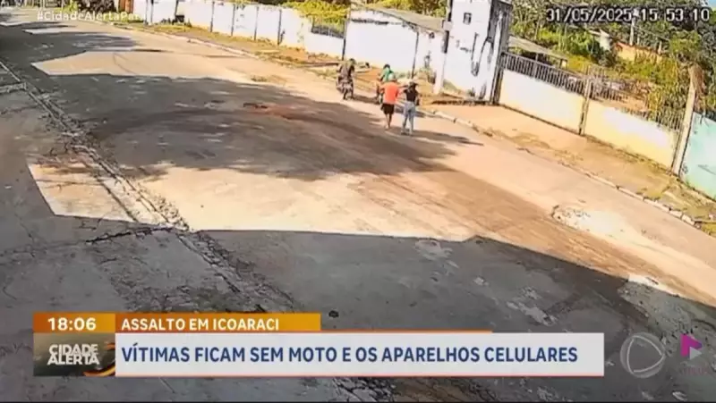 Casal em moto é assaltado por bandidos armados em Icoaraci, PA: veja detalhes