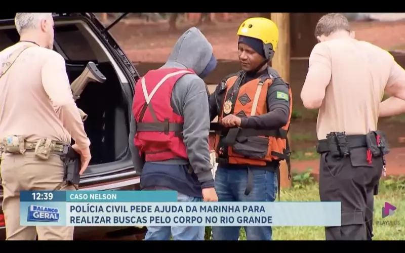 Caso Nelson: Polícia Civil pede ajuda da Marinha para buscar corpo no Rio Grande
