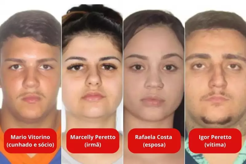 Caso Peretto: Viúva, irmã e cunhado são interrogados por suposta morte de comerciante após traição