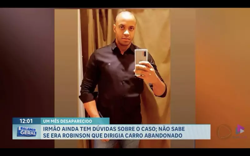 Caso Robinson: Família questiona se representante comercial realmente dirigia o carro no acidente