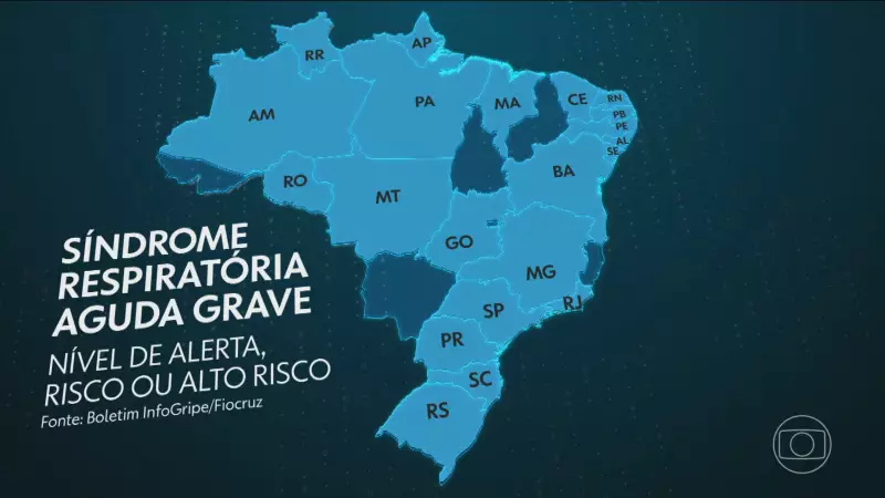 Casos de Síndrome Respiratória Aguda Grave disparam no Brasil: saiba o que está acontecendo