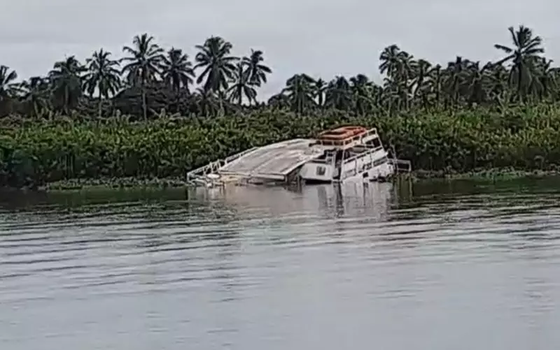 Catamarã afunda no Rio São Francisco em Brejo Grande: veja detalhes do acidente