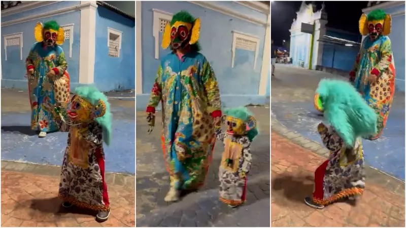Cazumbinho de 3 anos rouba a cena e viraliza no São João do Maranhão