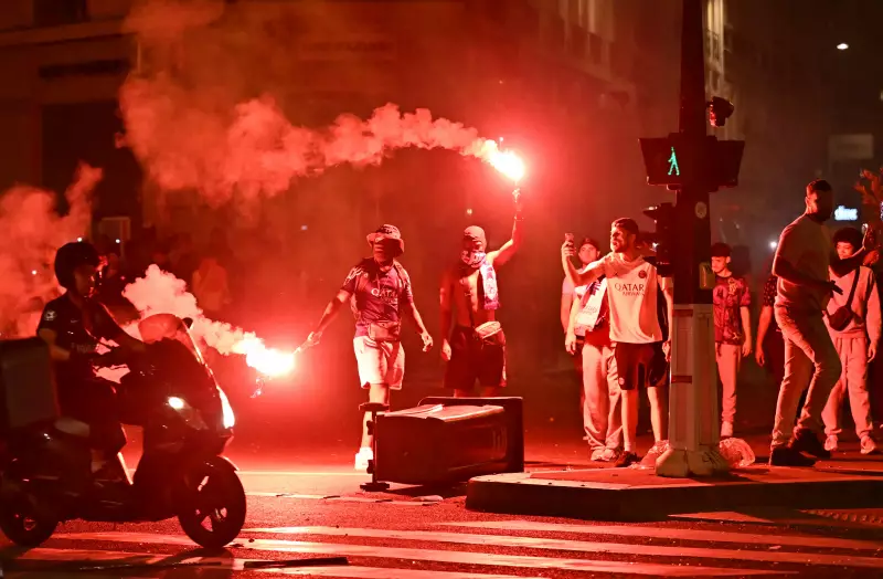 Celebração do PSG vira caos: 2 mortos e 559 presos em Paris após título da Champions