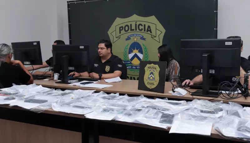 Celulares furtados são recuperados em operação policial no Tocantins: saiba como resgatar seu aparelho