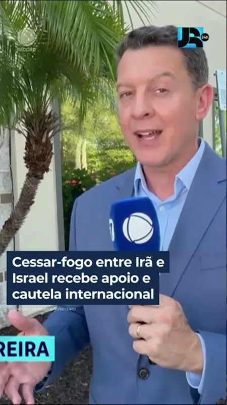 Cessar-fogo entre Irã e Israel: Apoio internacional misturado com cautela