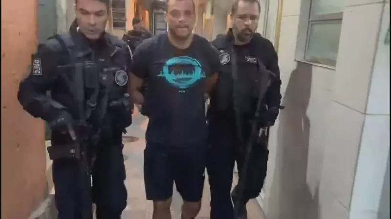 Chefe do tráfico do Caju é preso em operação contra roubos de carga no Rio de Janeiro