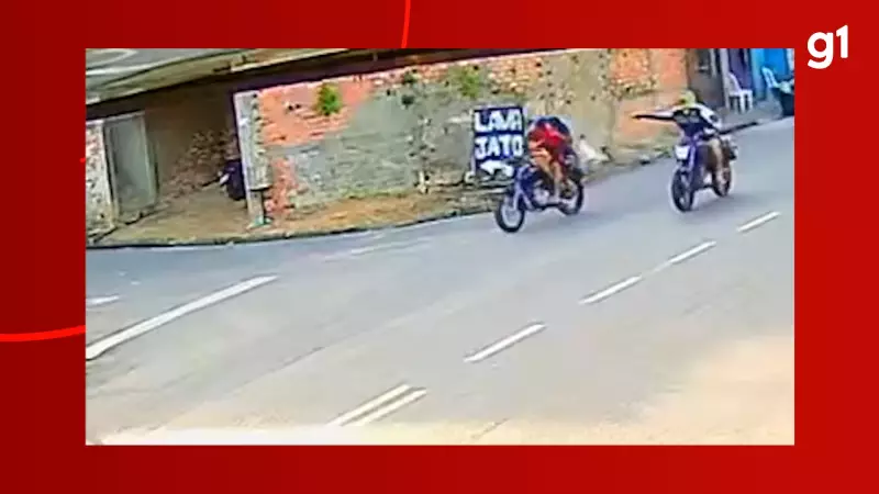 Chocante: Vídeo mostra ataque de pistoleiros que matou pai e filho de 2 anos em Manaus
