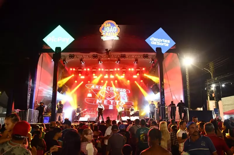 Chuva adia shows em Natal, mas atrações serão realizadas nesta segunda-feira na Zona Oeste