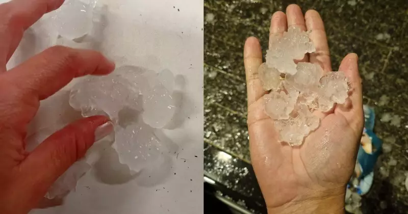 Chuva de granizo causa destruição em cidades do Planalto Norte de SC: veja fotos e vídeos