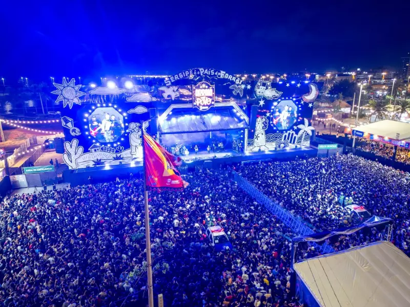 Chuva e ventos fortes cancelam shows do Arraial do Povo em Sergipe
