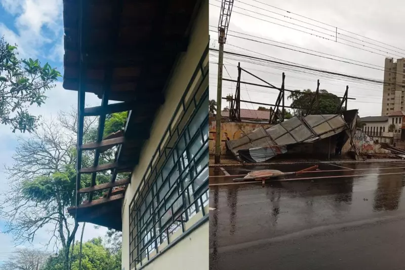Chuva intensa no Paraná: 176 cidades em alerta segundo o INMET