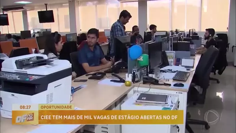 CIEE abre mais de 1.000 vagas de estágio no Distrito Federal: oportunidades em diversas áreas