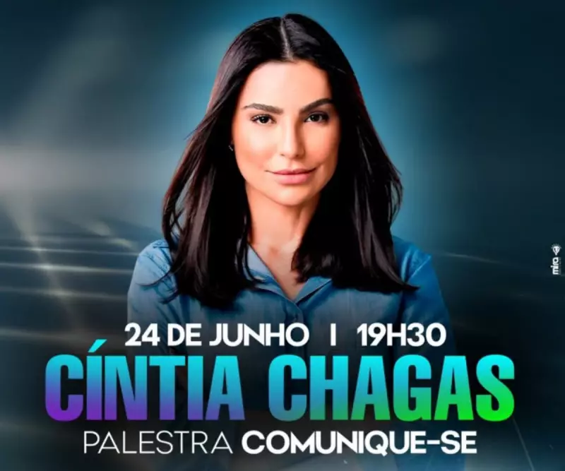 Cíntia Chagas estreia em Limeira com palestra inspiradora na abertura da Fenacil 2025