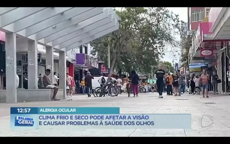 Clima seco no RJ: como proteger seus olhos e evitar problemas de saúde ocular
