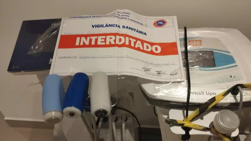 Clínica de depilação em Cuiabá é interditada novamente por funcionar sem autorização