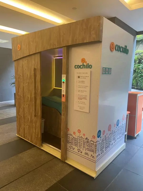 Cochilódromo em SP: Capsula da Soneca oferece descanso rápido no caos da cidade