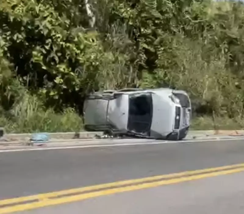 Colisão entre dois veículos deixa ferido na Rio-Santos, em Angra dos Reis