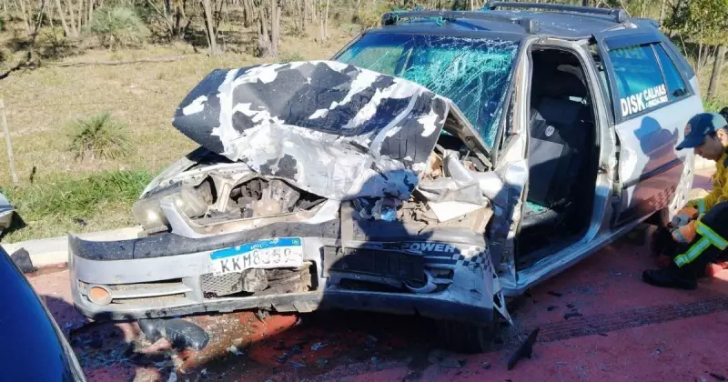 Colisão frontal na SC-445 deixa feridos e mobiliza equipes de socorro no Sul de SC