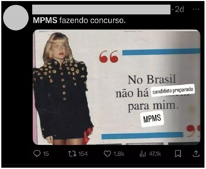 Concurso do MP-MS tem 100% de reprovação e vira polêmica nas redes sociais