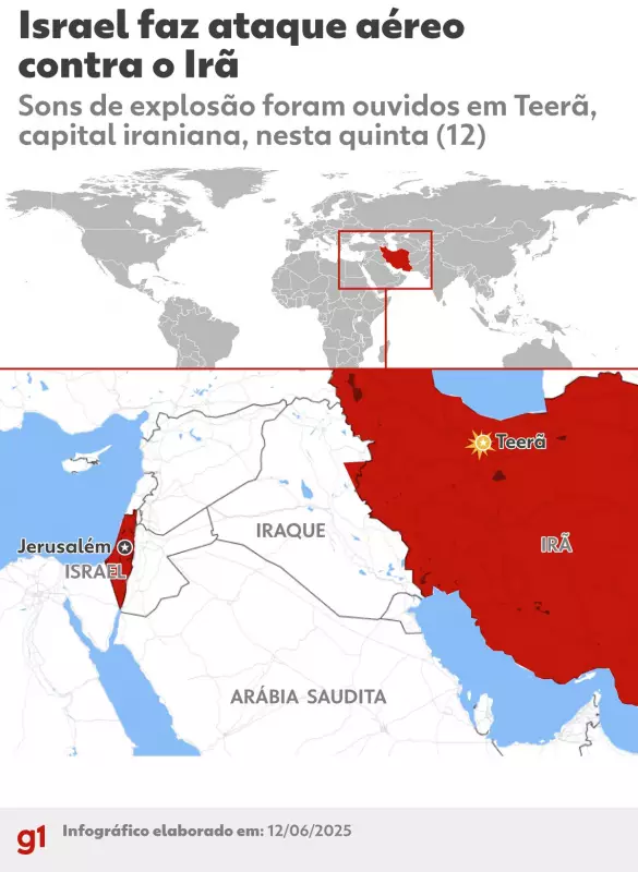 Conflito entre Israel e Iraque: entenda os motivos e o que se sabe até agora
