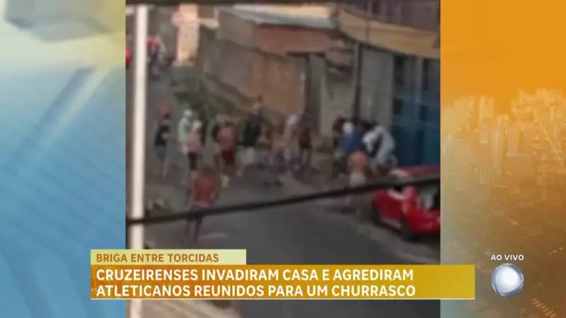 Confusão entre torcidas de Atlético e Cruzeiro termina com feridos na Grande BH
