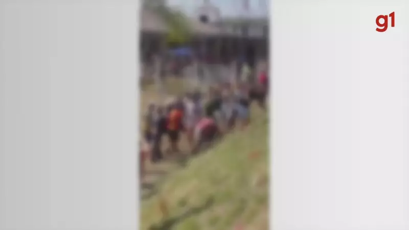 Confusão entre torcidas marca partida de futebol amador em Sorocaba; veja vídeo