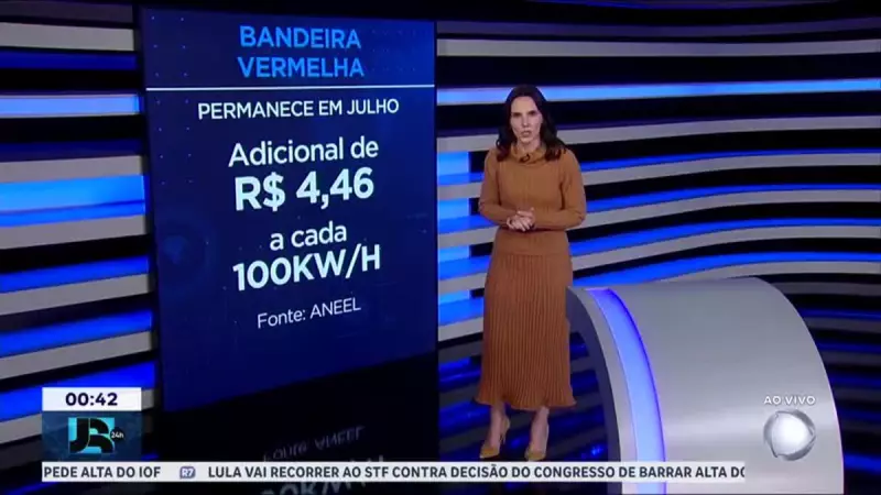 Conta de luz continua com bandeira vermelha: saiba o que isso significa para o seu bolso