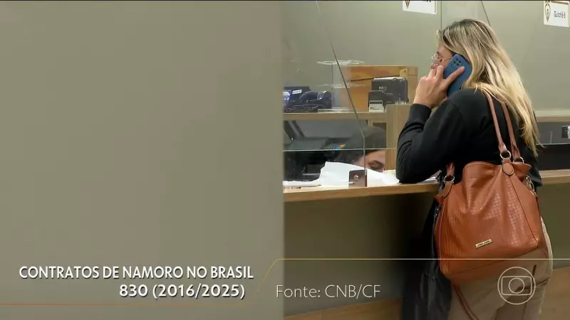 Contrato de namoro bate recorde em 2024: 71 registros em cartórios só neste ano