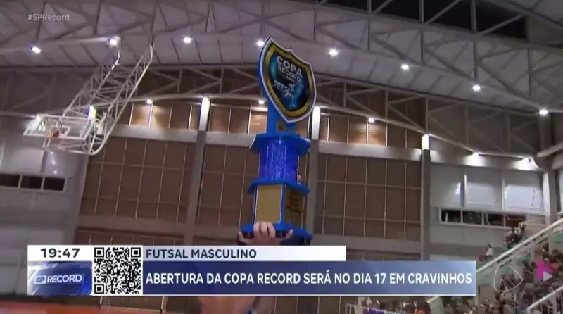 Copa Record de Futsal Masculino retorna com grande abertura em Cravinhos, SP