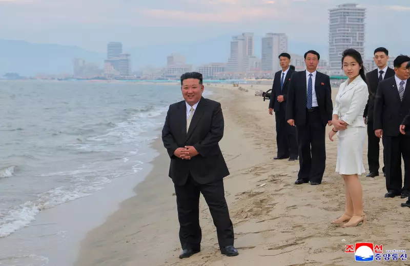 Coreia do Norte inaugura complexo turístico com festa luxuosa liderada por Kim Jong-un