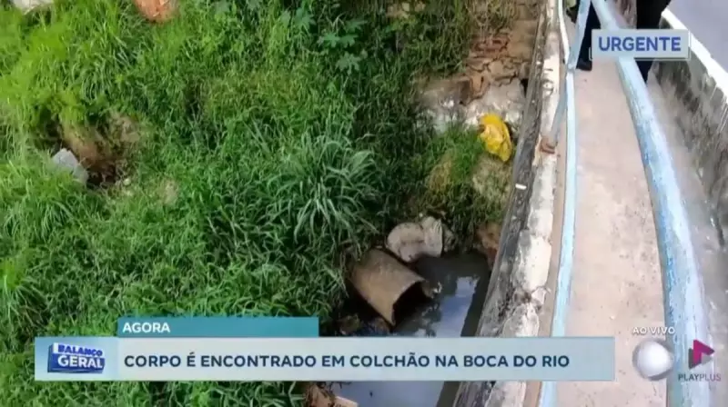 Corpo enrolado em colchão é encontrado na Boca do Rio, em Salvador: mistério choca moradores
