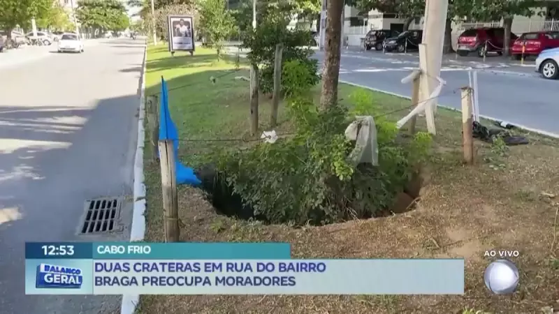 Crateras em Cabo Frio (RJ) assustam moradores: entenda o que está acontecendo