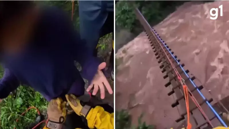 Crianças são resgatadas de área de risco após chuvas intensas na Serra do RS | Vídeo