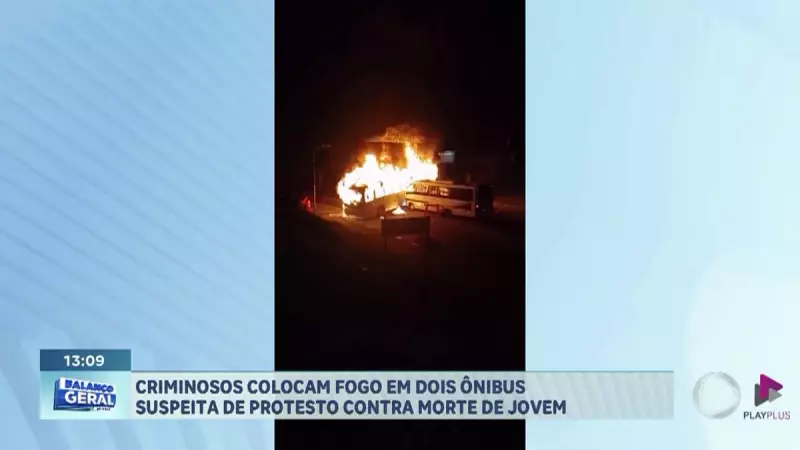 Criminosos incendeiam ônibus em Jacareí, SP: veja os detalhes do ataque