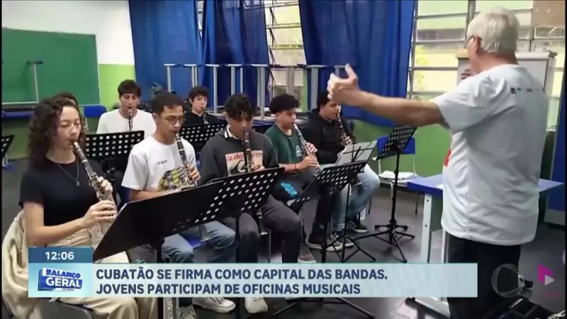 Cubatão se consolida como a capital das bandas e fanfarras em evento emocionante