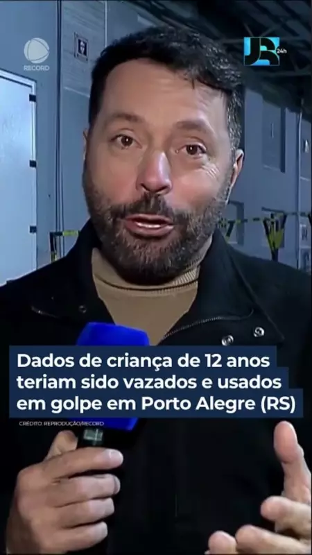 Dados de criança de 12 anos vazados e usados em golpe em Porto Alegre: entenda o caso