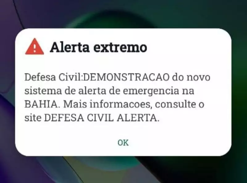 Defesa Civil emite alerta sonoro de emergência em celulares no Nordeste: saiba o que fazer