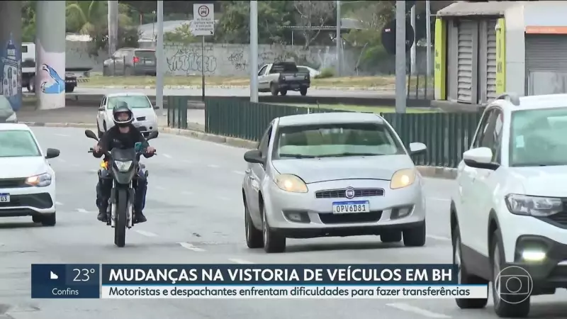 Demora na transferência de veículos em BH: mais de 35 mil processos parados