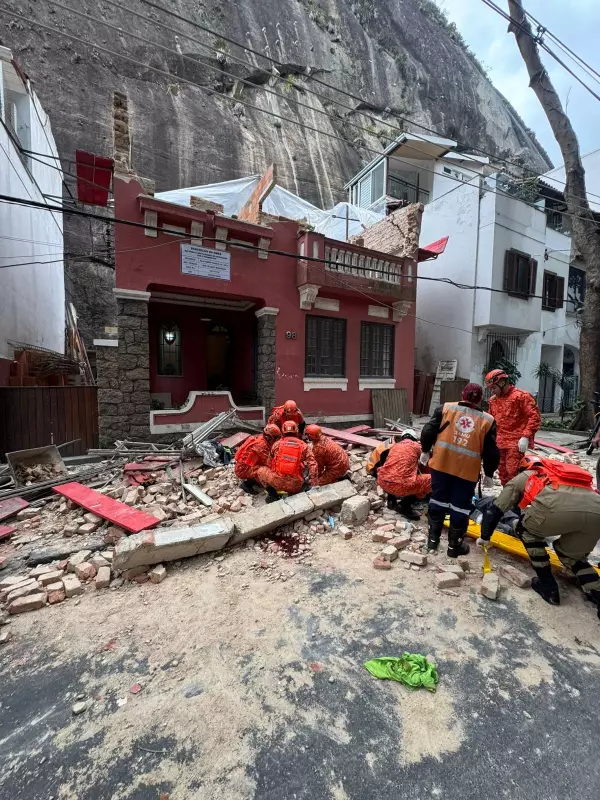Desabamento de casarão na Urca: Polícia Civil investiga obras irregulares