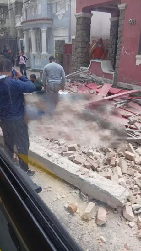 Desabamento de marquise na Zona Sul do Rio deixa três feridos: veja detalhes
