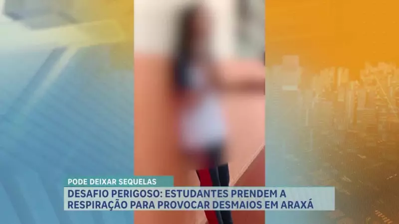 Desafio do desmaio entre estudantes viraliza e alerta pais em Minas Gerais