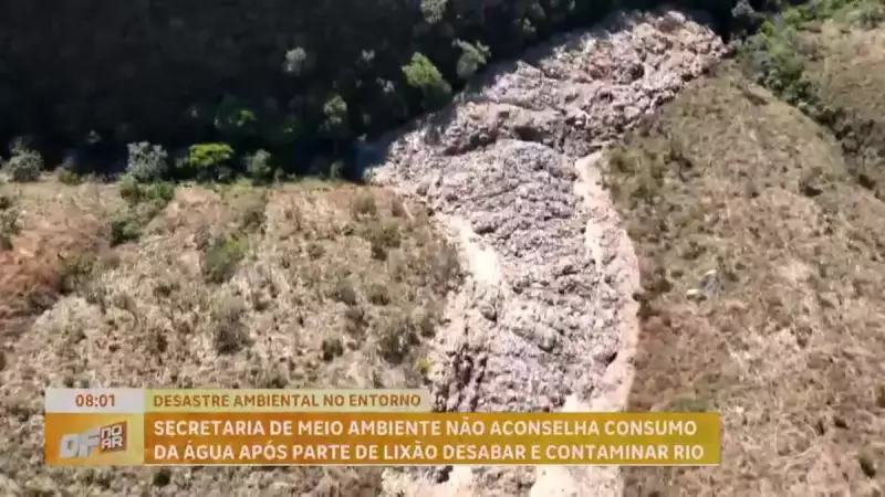 Desastre ambiental em Padre Bernardo: lixão desaba, contamina córrego e ameaça abastecimento de água no DF e entorno