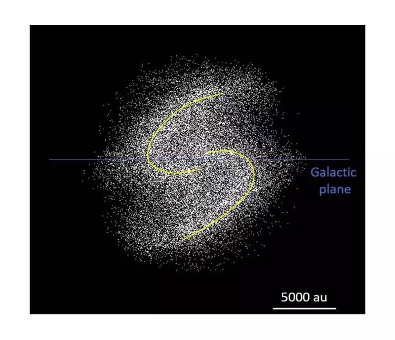 Descoberta Espetacular: Estrutura Cósmica em Espiral é Encontrada nos Confins do Sistema Solar