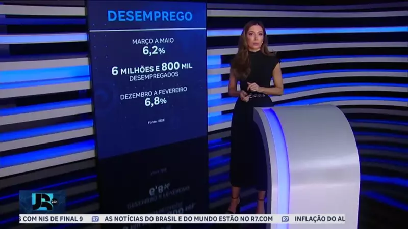 Desemprego cai para 6,2% em maio e carteira assinada bate recorde histórico