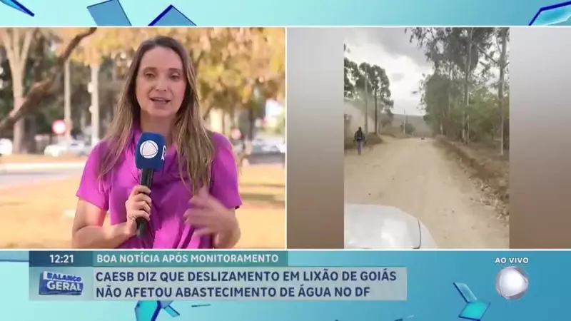 Deslizamento em lixão do DF não afeta abastecimento de água, garante Caesb