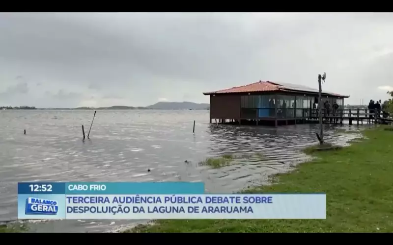 Despoluição da Lagoa de Araruama: Terceira Audiência Pública Discute Soluções e Desafios