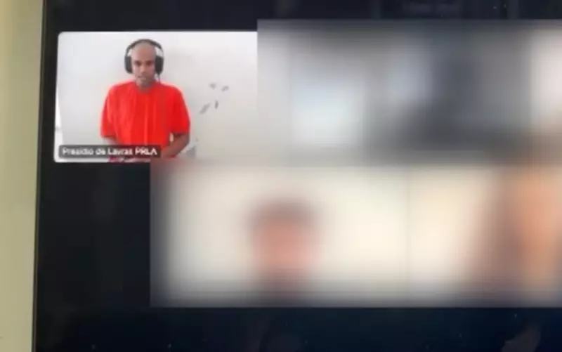 Detento ameaça juíza e promotor durante audiência de custódia em Lavras, MG